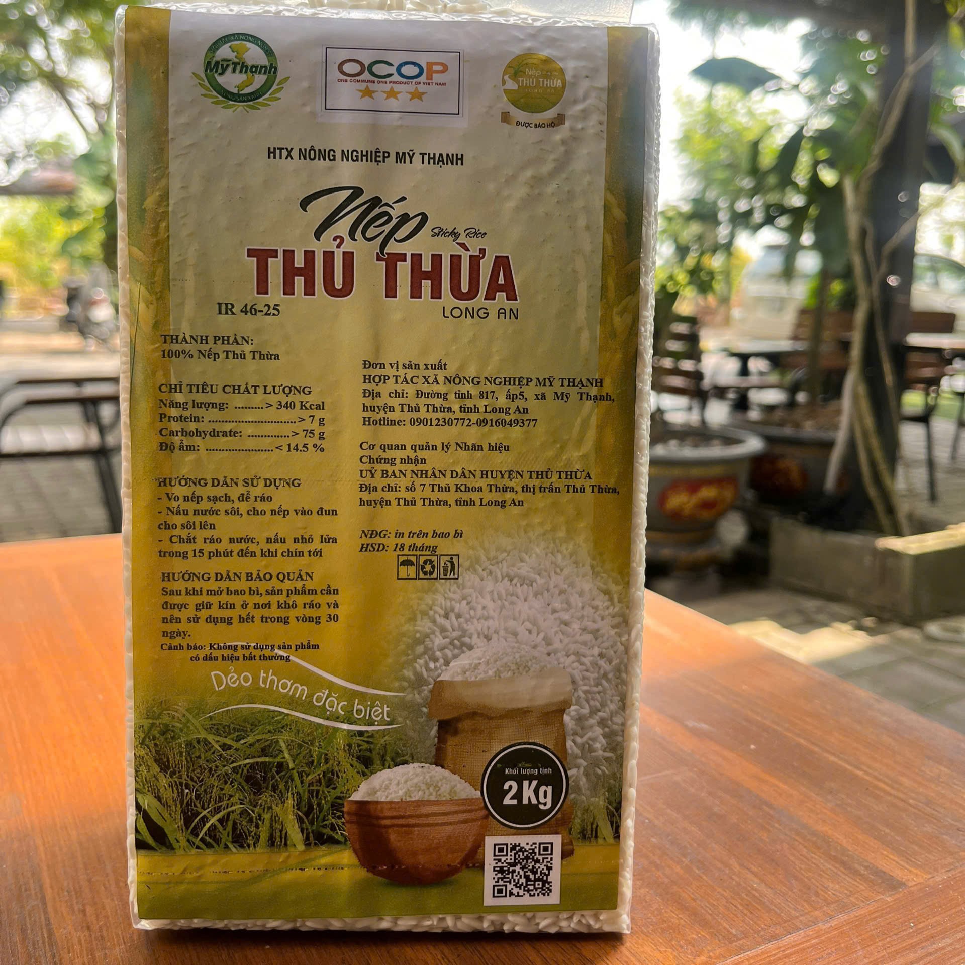 Gạo nếp Thủ Thừa (Hút chân không)